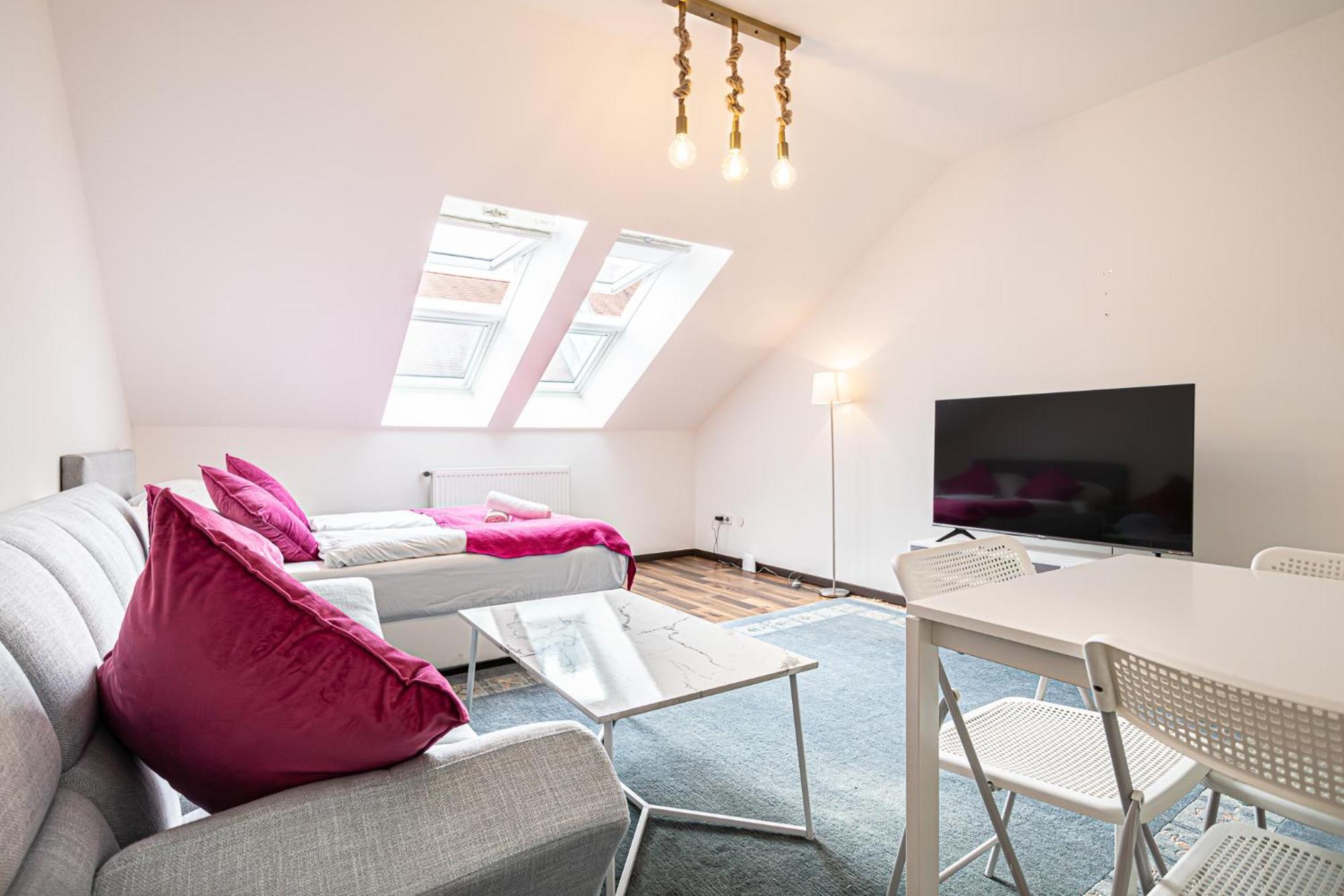 Airy Attic Apt.: Stylish Studio At Penzing Area Vienna Exterior photo